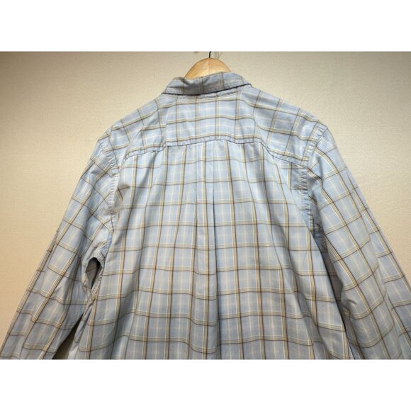 Eddie Bauer Authentic Outdoor Outfitter Men's Button Down Shirt Sz LT Light Blue - Picture 10 of 11